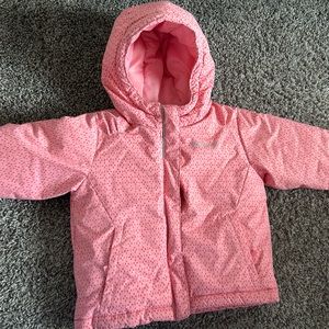 Columbia snow jacket toddler size 2T- very little use
